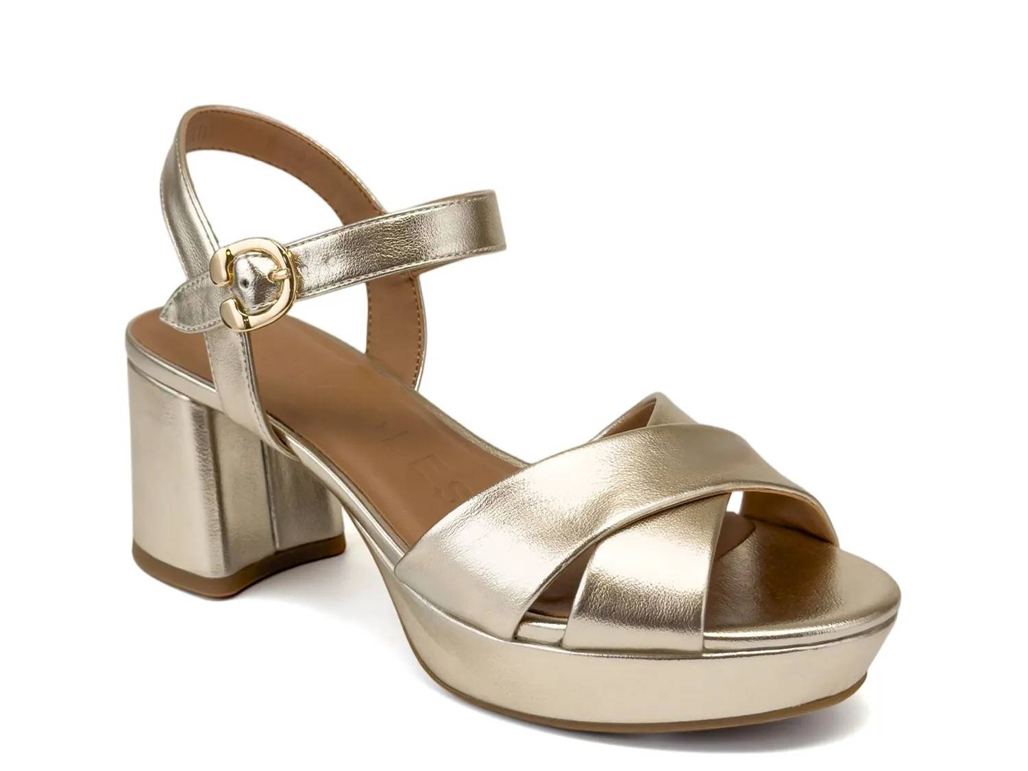 slim fit dress slacks Women's Onex, Carley Sandal Champagne 11 M main image 1