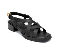Daily Low Heeled Sandal Black view
