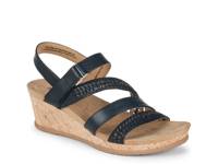Facie Wedge Sandal Navy view