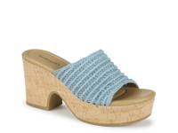 Teah Platform Sandal Cloud Blue view