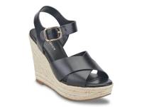 Herve Espadrille Wedge Sandal Black view