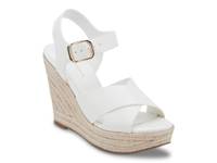 Herve Espadrille Wedge Sandal White view