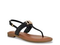 Cruman Sandal Black view