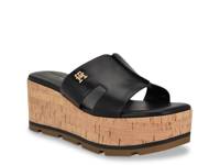 Heliena Wedge Sandal Black view