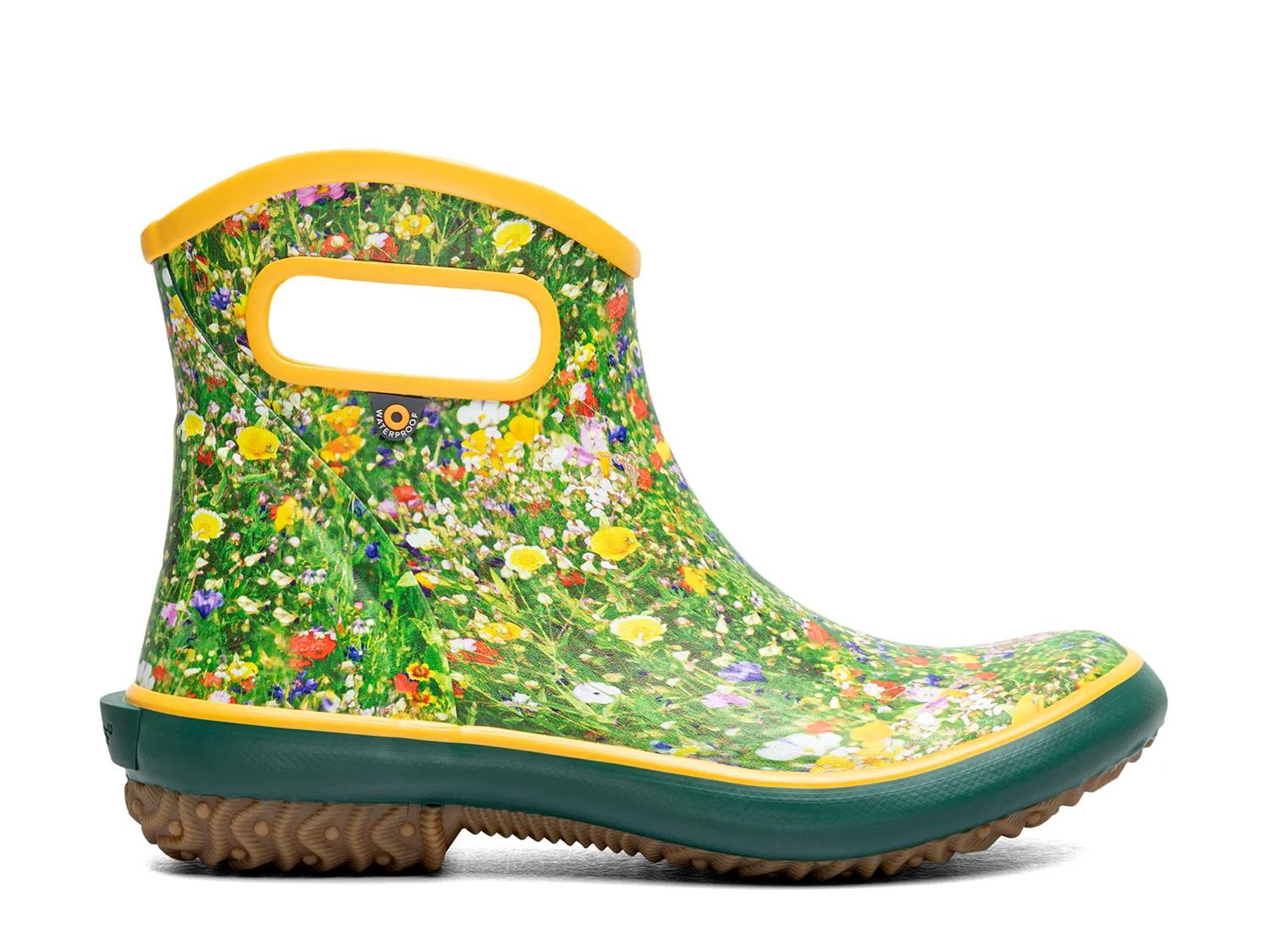 Patch Ankle Garden Rain Boot - Women's