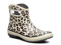 Patch Ankle Leopard Rain Boot - Women's Leopard Print view