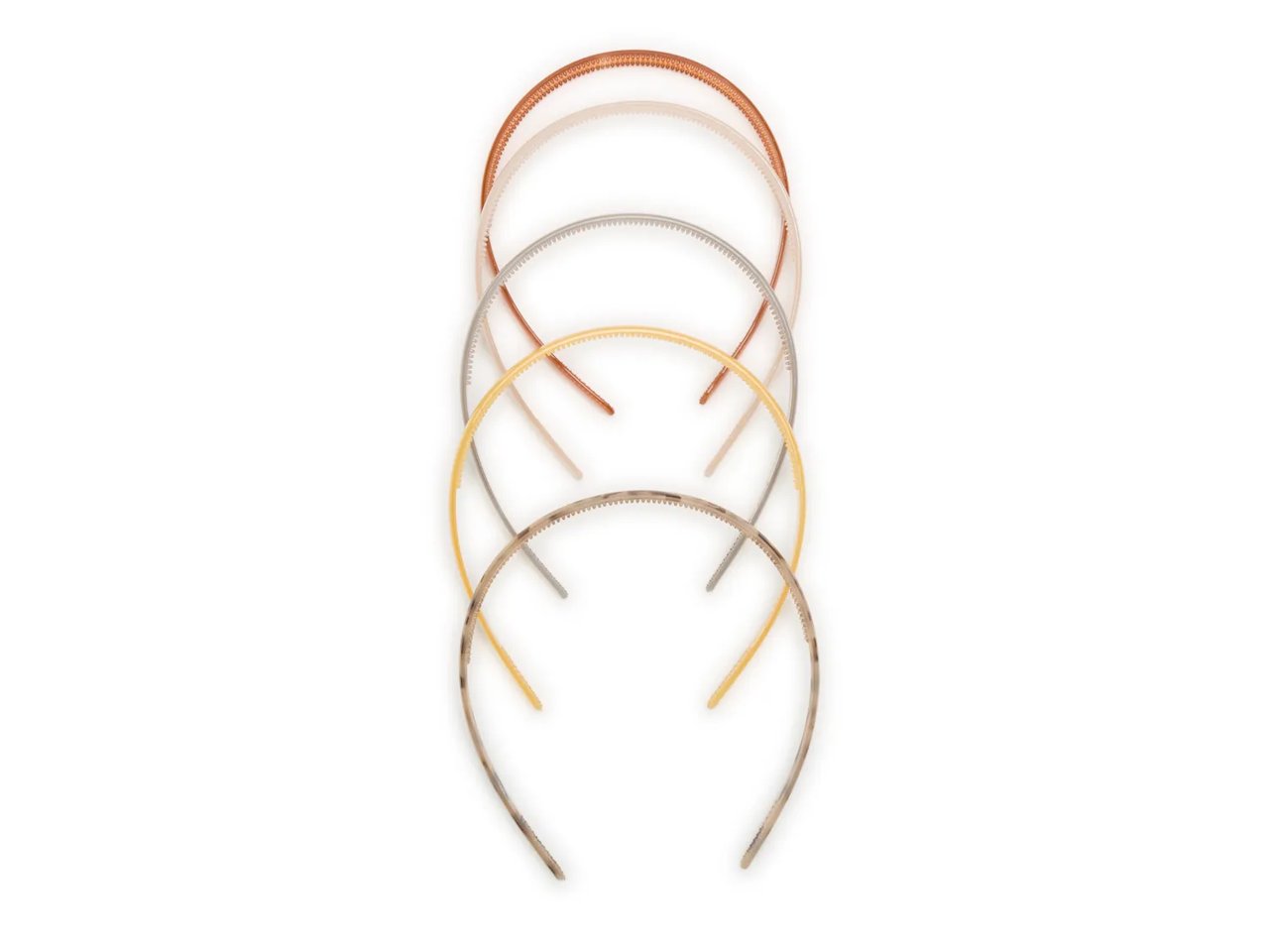 Hard Skinny Headband Set - 5 Pack
