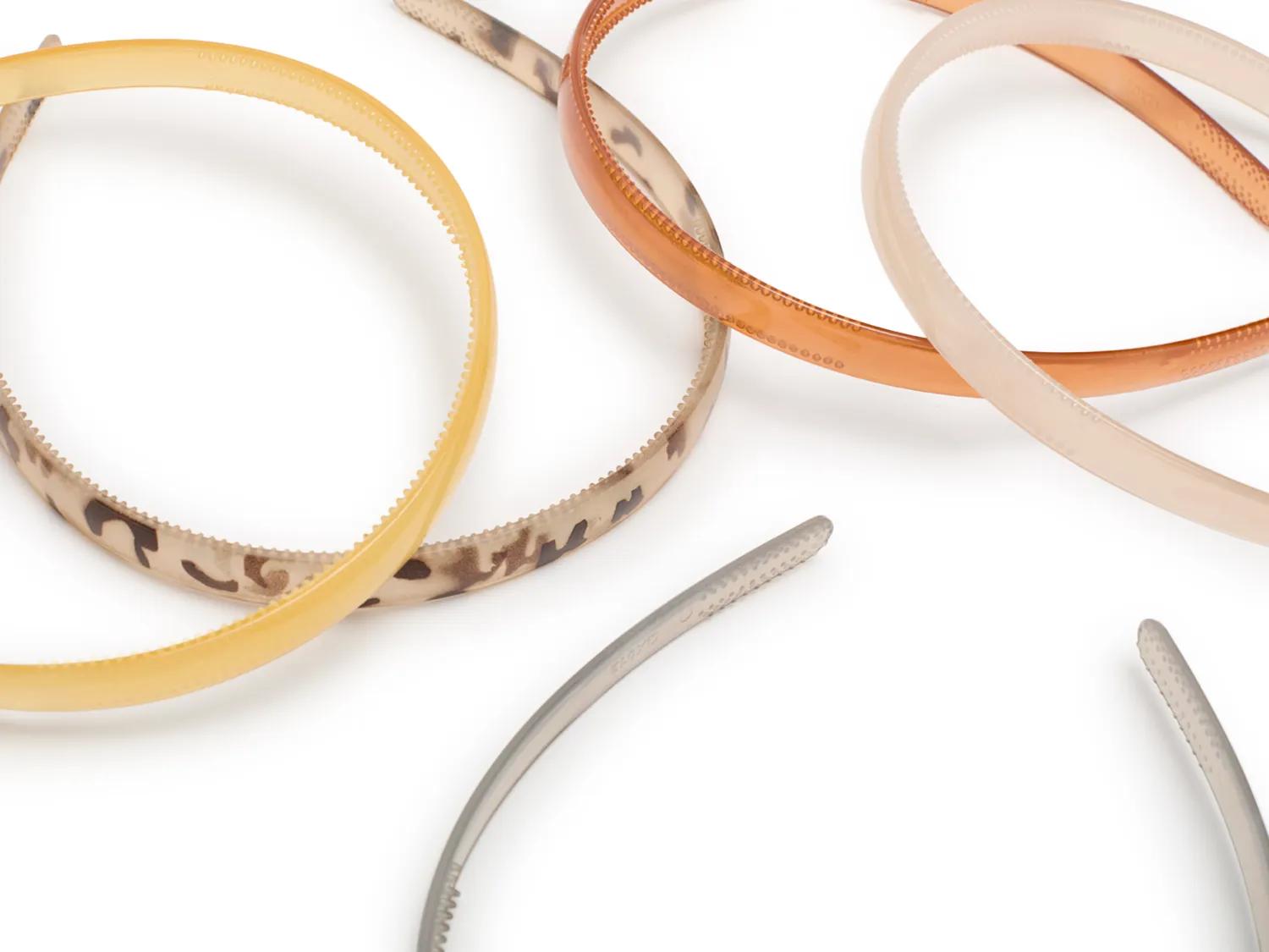 Hard Skinny Headband Set - 5 Pack