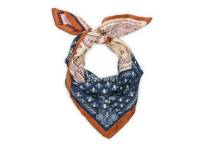 Bandanna Print Scarf Multicolor view