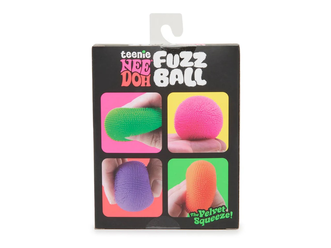 Teenie NeeDoh Fuzz Balls - 4 Pack