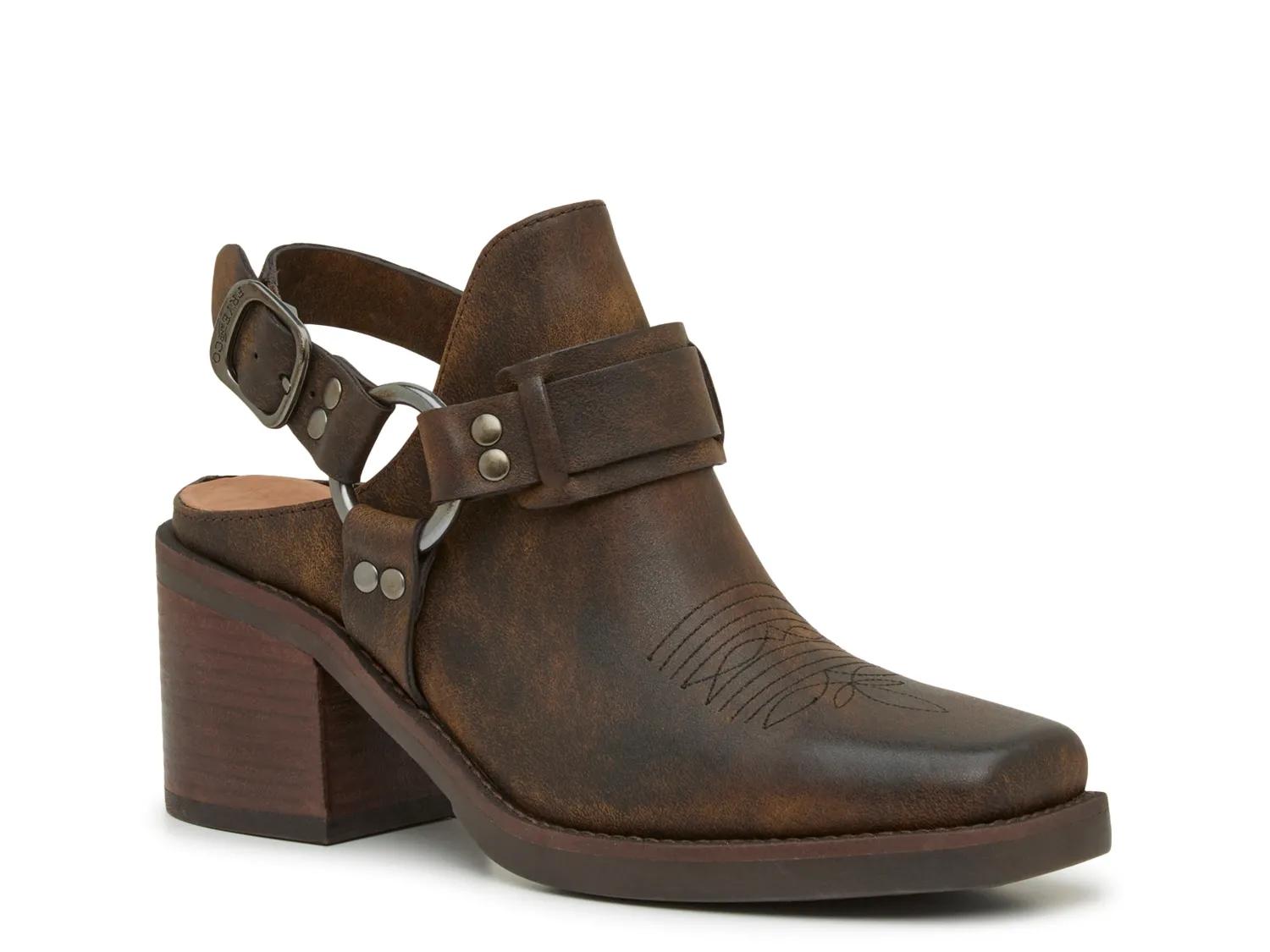 Frye & Co. Tessy Harness Mule | Women's | Whiskey | Size 9 | Pumps | Slingback