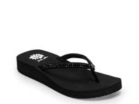 Jello Wedge Sandal Black Rhinestones view