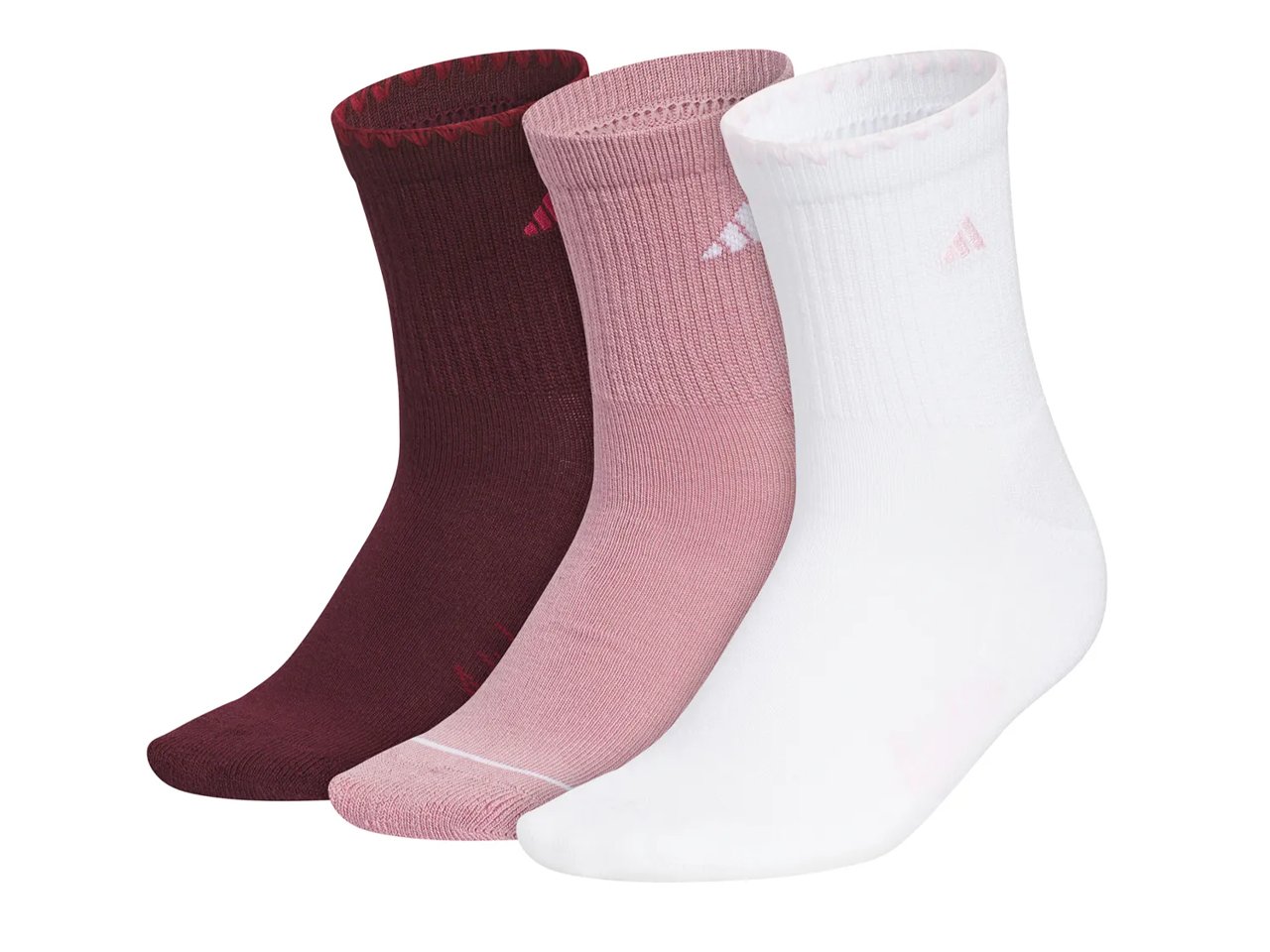Cushioned Sport Luxe Women's Ankle Socks - 3 Pack 