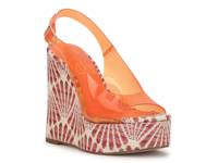 Kaliese Wedge Sandal Tangerine view