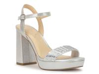 Skilia Platform Sandal Silver Metallic view