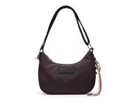 Loop Back Crossbody Bag Chocolate Brown view