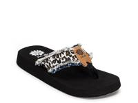 Fayth Sandal White/Cream Leopard Print view