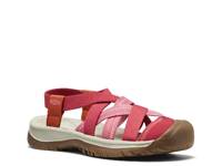 Whisper Lattice Sandal - Women's Red view