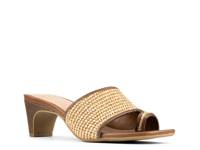 Dalayna Sandal Light Brown Raffia view