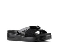 Farrahst Wedge Sandal Black view
