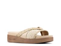 Farrahst Wedge Sandal Almond Beige view