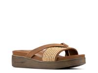 Farrahst Wedge Sandal Saddle view