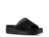 Frou Wedge Sandal Black view