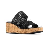 Jayva Wedge Sandal Black view