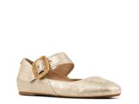 Lavana Mary Jane Flat Platino Gold Synthetic view