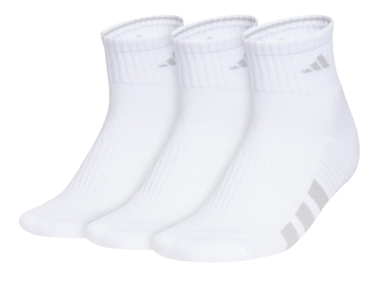 Cushioned 4.0 Women's Quarter Ankle Socks - 3 Pack