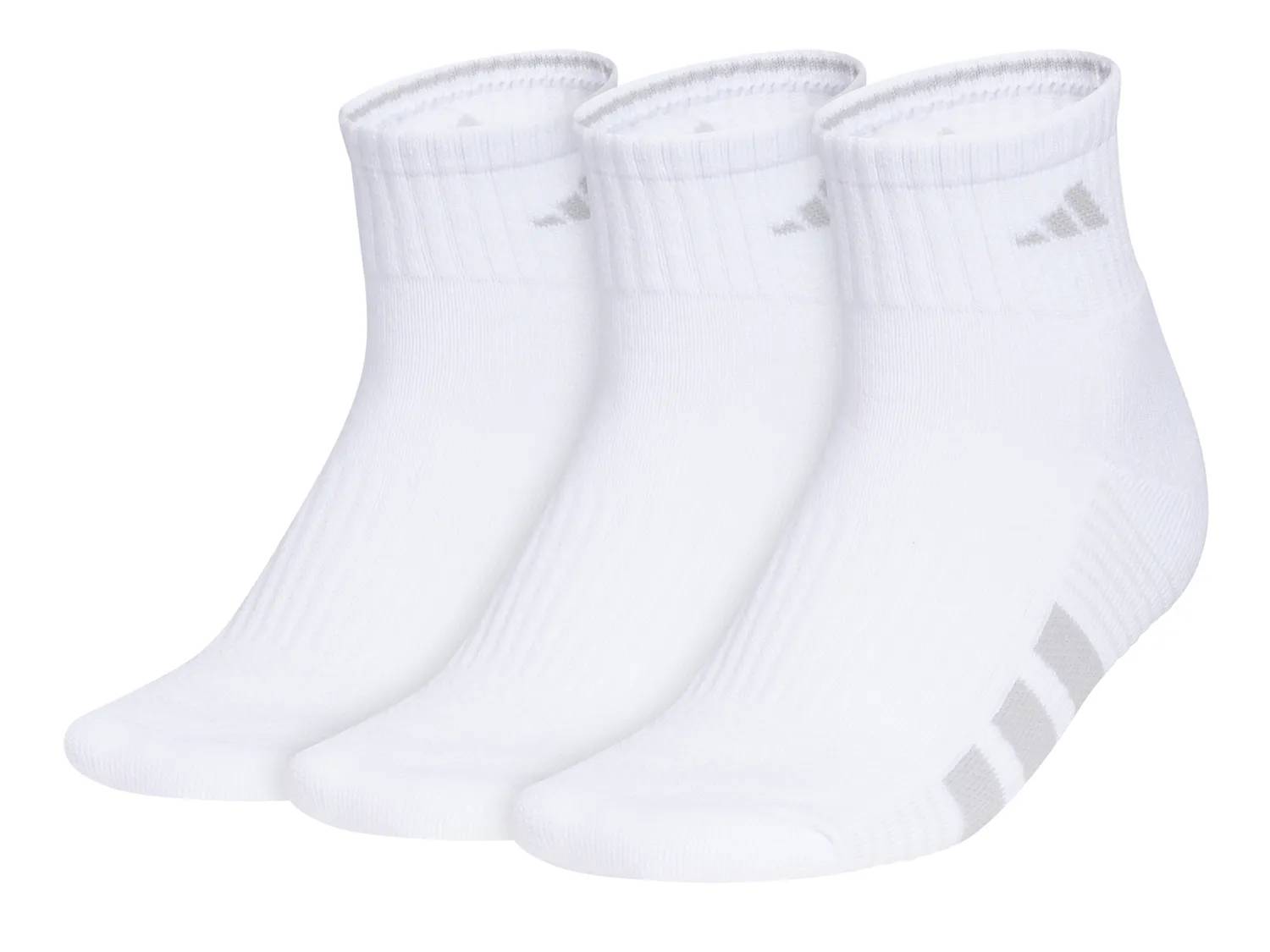 Cushioned 4.0 Women's Quarter Ankle Socks - 3 Pack