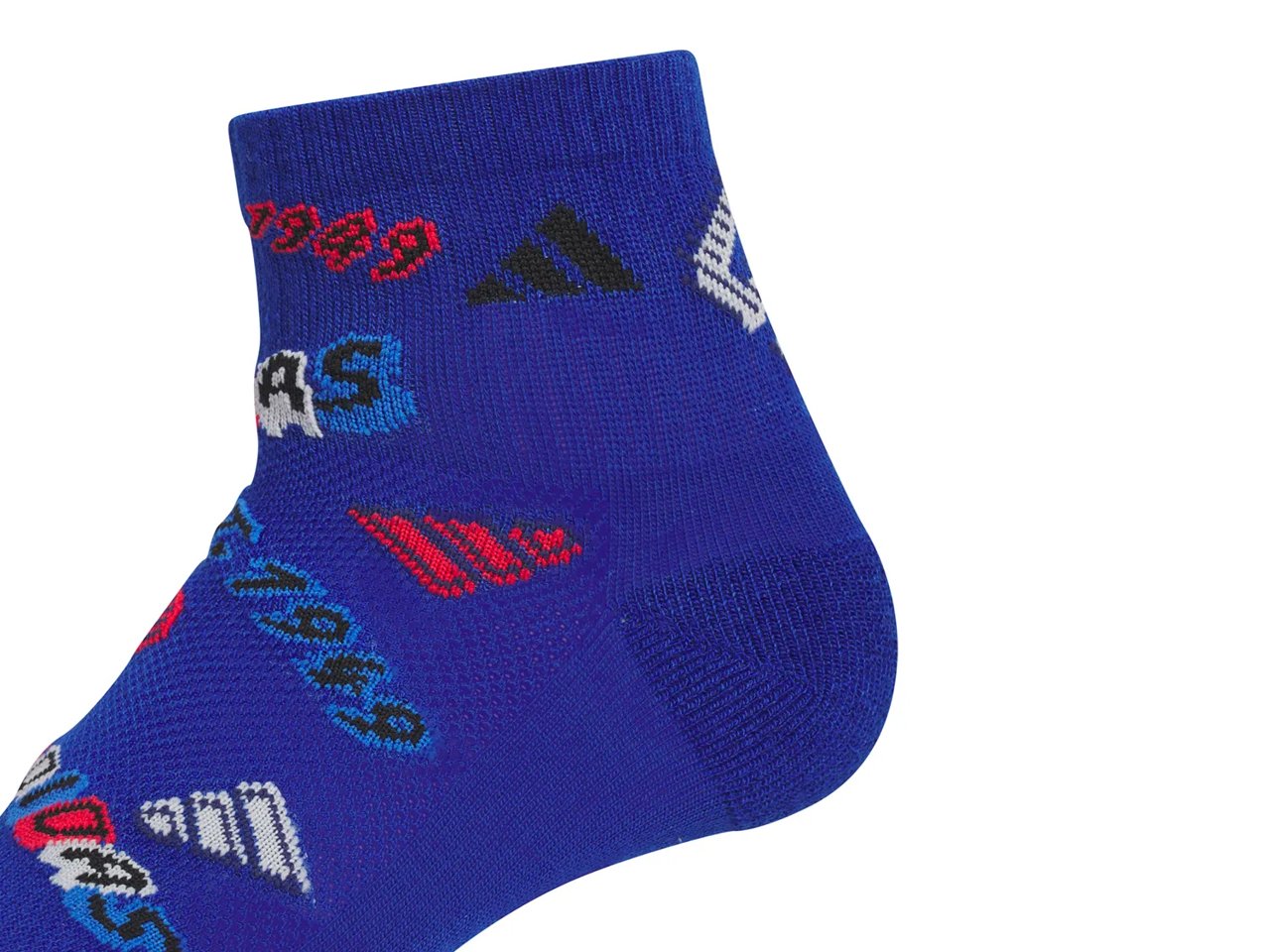 Cushioned Graphic 2.0 Kids' Quarter Ankle Socks - 6 Pack