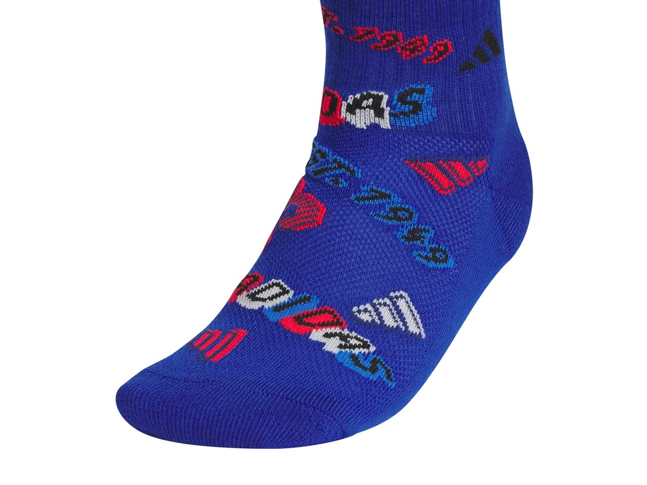 Cushioned Graphic 2.0 Kids' Quarter Ankle Socks - 6 Pack