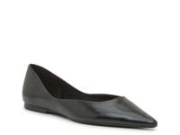 Lilyan Flat Black Leather view