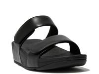 Lulu Wedge Sandal Black view