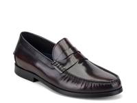 Wilcox Penny Loafer Dark Red Leather view