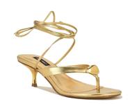 Batty Sandal Gold Metallic view