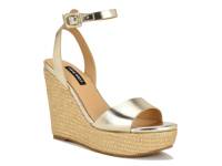 Hanlow Wedge Sandal Gold Metallic view