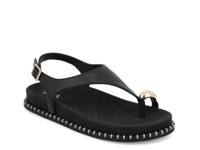 Leilah Sandal Black view