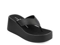 Niccola Wedge Sandal Black view