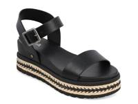 Kiera Platform Sandal Black/Beige view