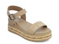 Kiera Platform Sandal Sand view