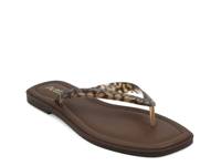 Trixie Sandal Brown Leopard Print view
