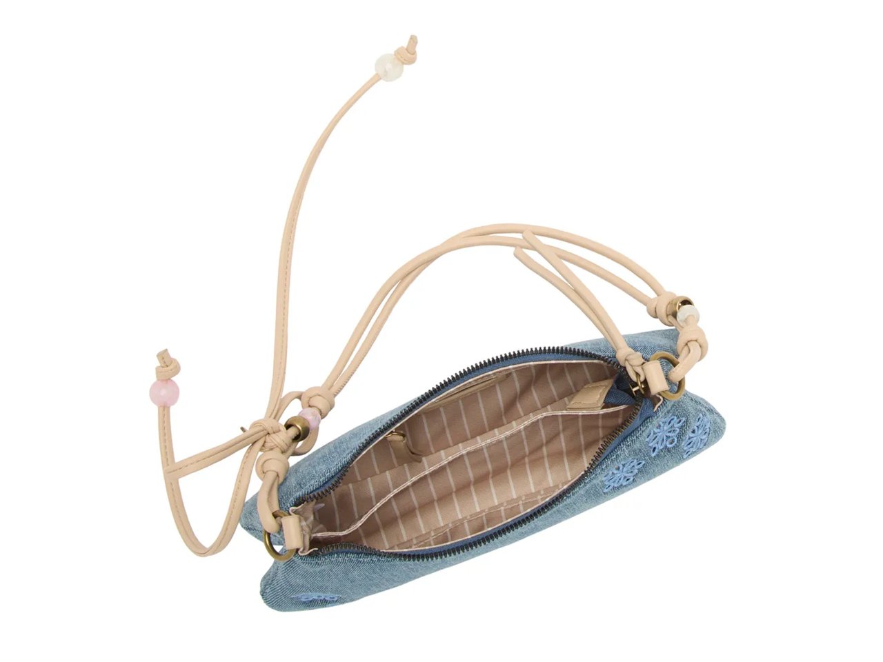 Shel Beaded Shoulder Bag