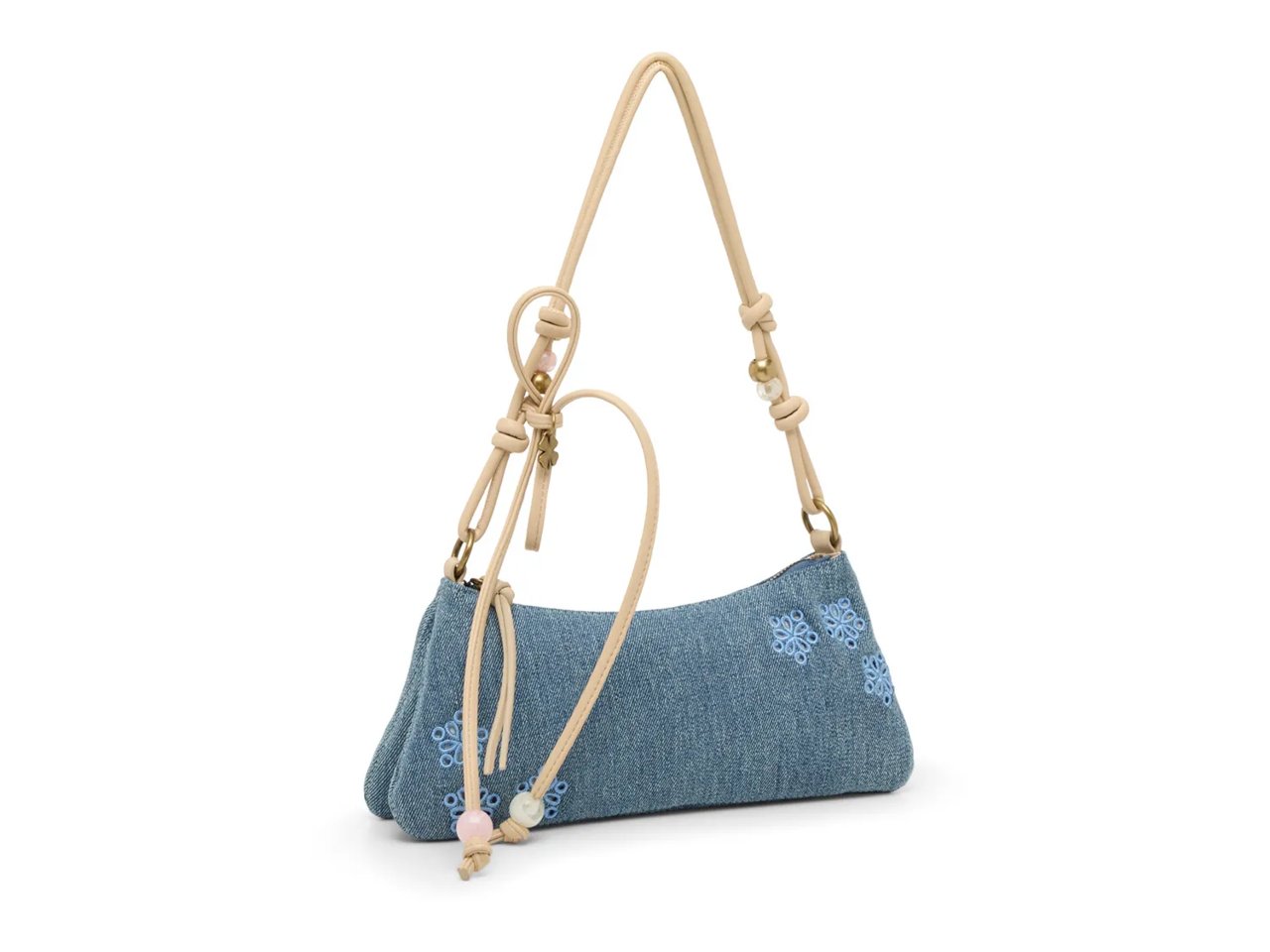 Shel Beaded Shoulder Bag