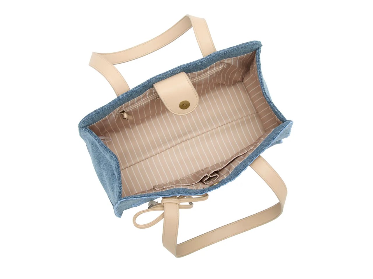 Shel Floral Embroidered Tote