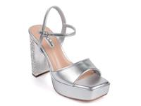 Pretty Platform Sandal Silver Metallic view