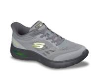 Hands-Free Slip-ins: Skech-Air Summits Slip-On Sneaker - Men's Grey view