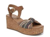 Adore Wedge Sandal Brown/Multicolor view