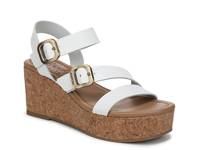 Ali Wedge Sandal Off White view